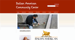 Desktop Screenshot of italianamerican.com
